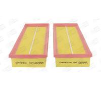 2x Filtro de aire Cartucho filtrante CAF100785P CHAMPION para MERCEDES-BENZ PUCH