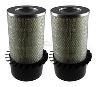 2x Filtro De Aire MAHLE / KNECHT LX 17