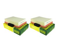2X Filtro De Aire Original MANN-FILTER C 26 138/1 KIT