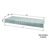 MAHLE LA 428/S Filtro de aire de cabina interior - Filtro de polen - Coche