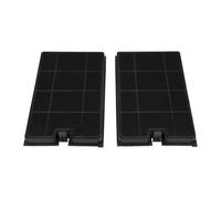 2x filtro de carbón Filtro de carbón activado 270x160mm Tipo 35 481948048355 Whirlpool Campana extractora Bauknecht