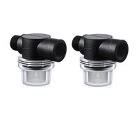 2X Filtro de Filtro de Bomba de Agua, Filtro de Tubo Giratorio de Repuesto de RV de 1/2 Pulgada Compatible con Bombas WFCO O Shurflo
