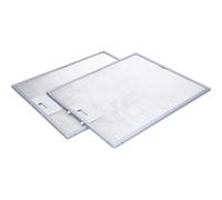2x Filtro de Metal Filtro Grasa para Bauknecht Whirlpool 480122102168 Campana