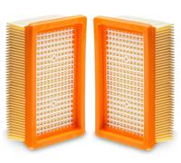 2x Filtro de Pliegues para Kärcher WD4 WD5 WD6 Aspiradora Repuesto Aire