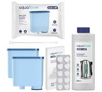 2x filtros de agua, tabletas, descalcificador, limpiador para PHILIPS LatteGo...