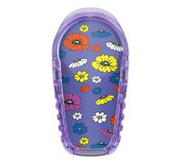 2X Flower Frenzy - Adhesivo decorativo para transmisor Dexcom G6, color azul