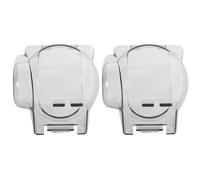 2X for Pro / Platinum Gimbal Lock Camera Guard Protector Transport Fixed Lens Cover (Transparent Gray)