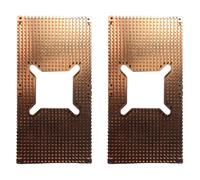 2X for RTX 3060 3080 3090 Backplane Pure Copper Heat Sink Card Memory Auxiliary Radiator 90X180MM(5mm)