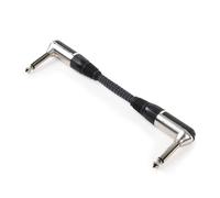 2x FrontStage - Cable patch jack de 6,35 mm acodado 15 cm