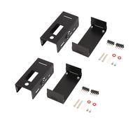 2X funda de aleación de aluminio para MMDVM Rainsun placa extensora de punto de acceso estación de Radio módem de voz por Wifi Raspberry Pi W negro
