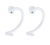 2X Gancho de Masa En Espiral de Repuesto para Kitchen Aid Batidora - Gancho de Masa Recubierto para Accesorio de Batidor K5SS K5A KSM5 KS55 Pro 600