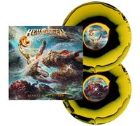 2x Giants & Monsters LP 12" Vinilo Negro Amarillo Double LP Helloween