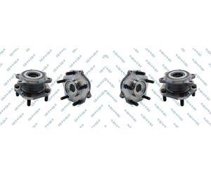2x GSP Kit Cojinete de Rueda Delant. Izquierda Derecha para Nissan Qashqaiii J11