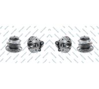 2x GSP Kit Cojinete de Rueda Trasero Izquierda Derecha para Nissan Micra V K14