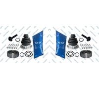 2x GSP Set Rótulas Eje Motriz Delantero Izquierda Derecha para Audi 80 8C B4 89
