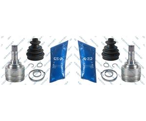 2x GSP Set Rótulas Eje Motriz Delantero Izquierda Derecha para Opel Tigra -toma