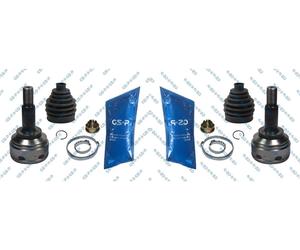 2x GSP Set Rótulas Eje Motriz Delantero Izquierda Derecha para Renault Bh _ Kh _