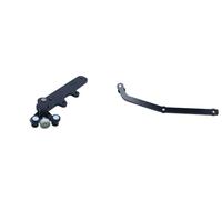 2x Guías de rodillos para puertas correderas MAXGEAR Parte inferior I+D para