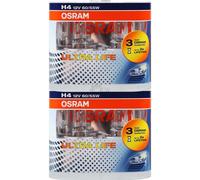 OSRAM Lámpara de faro de carretera 64193ULT-HCB H4 12V P43t 60/55W ULTRA LIFE