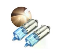 2x H6W BAX9S 6W Luz de posición lateral de xenón blanca para coche, 12 V, 5000 K