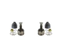 2X HART Juego De Juntas De Eje Para Honda Civic VI Hatchback EJ