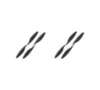 2X Hélice Espiral de Fibra de Carbono 1045 Negra de 10x4,5 Pulgadas, Hélice de Dos Palas Hacia Adelante y Hacia Atrás para Multicóptero