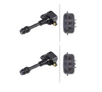 2x Hella 5DA 358 057-281 Bobina Encendido Derecho para Nissan Pathfinder II III