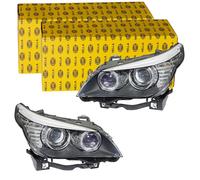 2x HELLA BI-XENON FAROS Compatibles Con BMW 5 IZQUIERDO+DERECHO