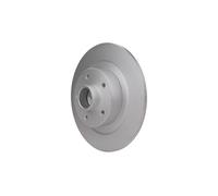 2x HELLA Disco de freno Trasero Ø290mm Altura: 91,5mm Espesor: 11mm