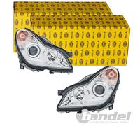 2x HELLA Faro Halógeno Kit Apto para Mercedes-Benz CLS Izquierda + Derecho