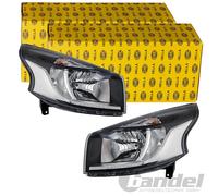 2x HELLA Faro Halógeno Kit Apto para Renault Trafic Izquierda + Derecho