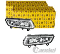 2x HELLA H8 P21W Faros Antiniebla Kit Apto para VW Polo Izquierda + Derecho