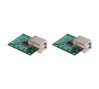 2X Herramienta de Artefacto de Línea de Vuelo con Chip Emmc-Isp Au6438Bs, Comunicación USB Tipo B, Reparación de Teléfonos Móviles, Desbloqueo de