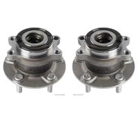 2x Herth+Buss Jakoparts Kit Cojinete de Rueda Trasero para Mitsubishi