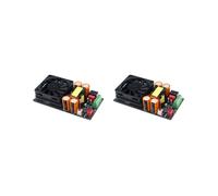 2X HIFI IRS2092 1000W Placa Amplificadora de Potencia de Subwoofer de Etapa Digital Clase D Monocanal con Relé de ProteccióN de Altavoz-A