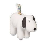 2x Hucha Hucha para bebidas Caja para café Hucha Cerdo ahorrador Set de perro
