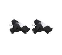 2X Impermeable Impermeable de CÁMara Cubierta de Lluvia de CÁMara de Tpu de Nylon Transparente Protector A Prueba de Polvo para CÁMara Dslr para