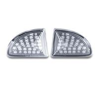 2x indicador lateral dinámico del coche luz intermitente lámpara for Mercedes BENZ Smart W451 Coupe/Cabrio 2007-2019(Normal flashing,Clear lens)