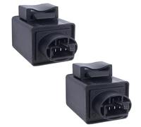 2X indicador LED Flasher relé 3-Pin 38300KK9951 Compatible con Honda CRF300L VTR1000F rápido Flash Fix motocicleta LED señal de giro