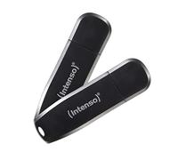 2X Intenso Speed Line 128 GB - Memoria USB de 128 GB USB 3.2 Gen 1x1, Negro