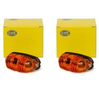 2x Intermitentes Luz Delantero Trasero para Coche Vintage Van Tractor Hella