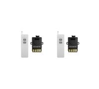 2X Interruptor de Control Remoto Inalámbrico de Encendido y Apagado de Alta Potencia de 30 A, Amplio Voltaje, Control Remoto RF433 de Larga Distancia
