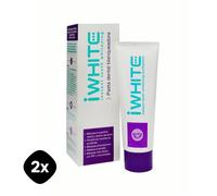 2x iWhite Pasta Dental Blanqueadora Remineralizante 75ml Whitening Toothpaste