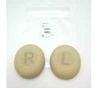 2X Jabra Evolve2 40-65 PC Auriculares Imitación Oído Cojines 35817-198cm Beige