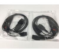 2X Jabra Supervisor y-Training Cuerda Con Silencio Interruptor para Gn Netcom