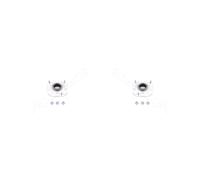 2x JAPANPARTS Cojintete Soporte Delant. para Volvo 850 Familiar Lw 2.4 2.5 Tdi