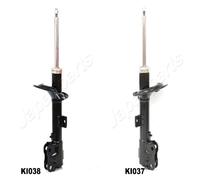 2x Japanparts MM-KI038+MM-KI037 Amortiguador Delantero para Peugeot Citroën