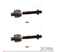 2X JAPANPARTS RD-431 Articulación Axial De La Barra De Dirección Delantera