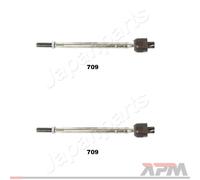2x Japanparts RD-709 Rótula Axial Barra Delant. para Subaru Justy II Jma Ms