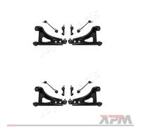 2x Japanparts SKS-0701 Conjunto de Brazo Suspensión Ruedas Delant. para Renault
